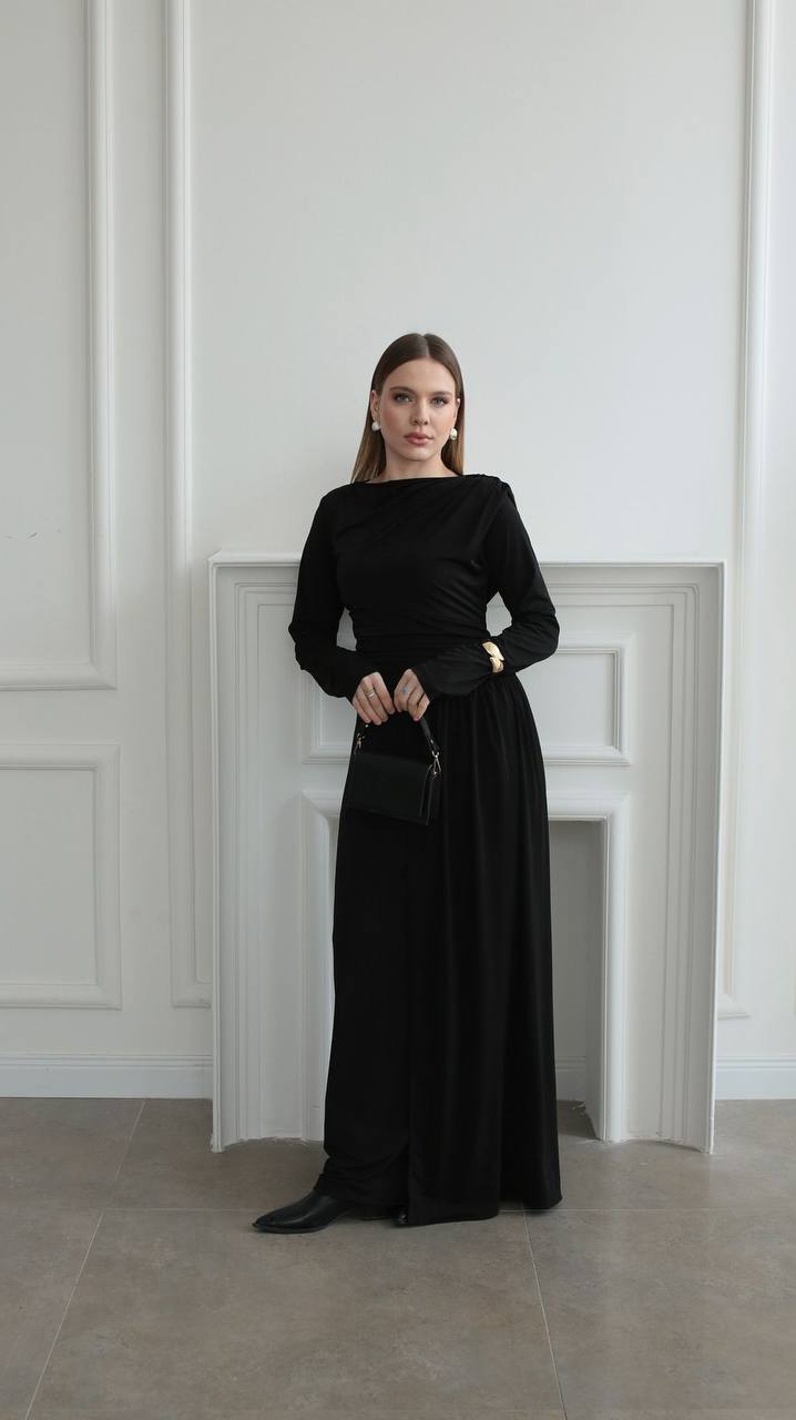 Robe Amélia – Noir
