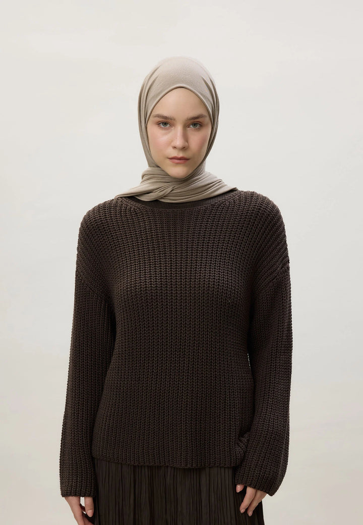 Voile Jersey Premium – Beige Minéral